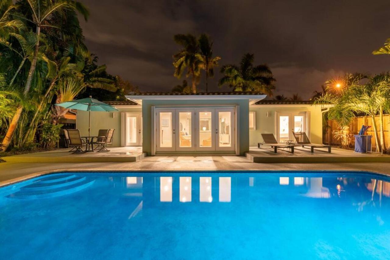 Luxurious Fort Lauderdale Pool Home Exterior foto