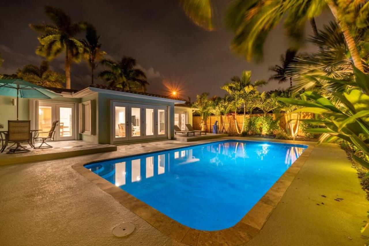 Luxurious Fort Lauderdale Pool Home Exterior foto