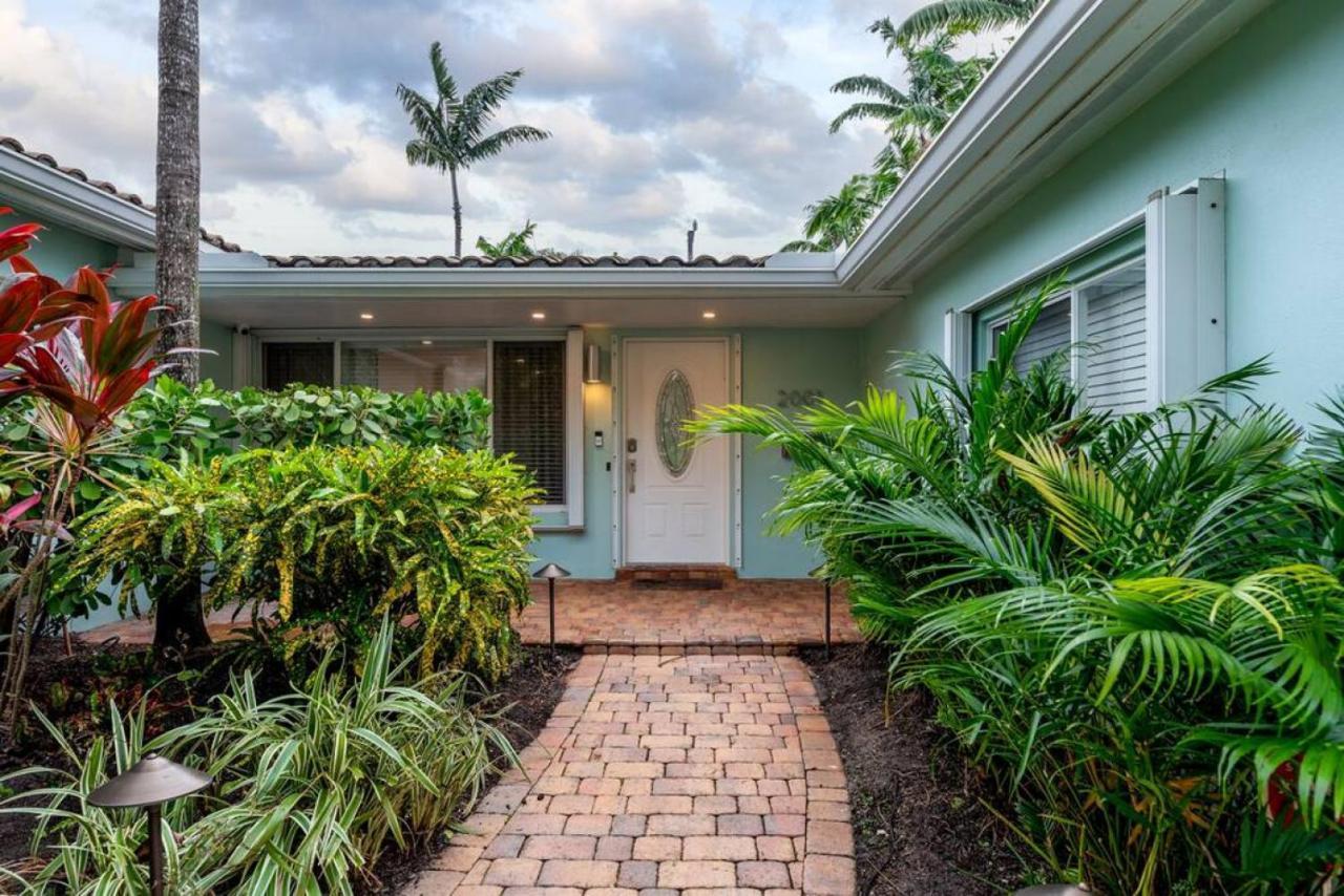 Luxurious Fort Lauderdale Pool Home Exterior foto
